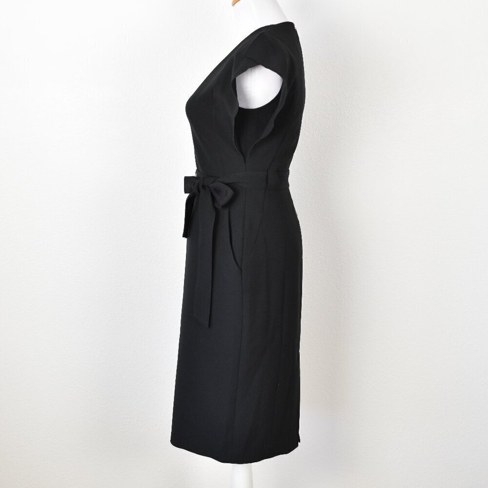 Eliza J Flutter Sleeve Sheath Midi Dress - 2 - Picture 5 of 9
